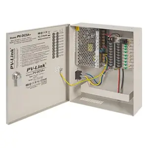 Блок бесперебойного питания стабилизированный профессиональный PV-DC5A+, DC 12 В, 5 А с девятью защищенными выходами Версия: 2034