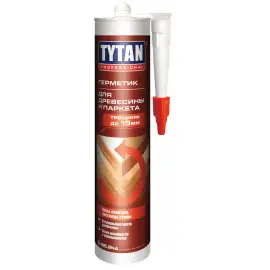 Герметик акриловый для дерева и паркета TYTAN Professional, махагон 280мл (Т-ра перевозки не ниже -5град)