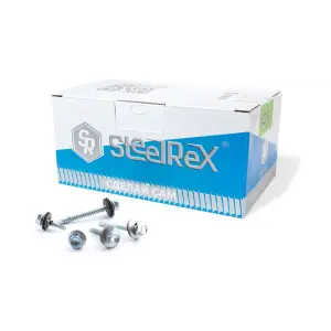 Саморез кровельный 4,8x29 сверло №1 оцинк сверло (кор.с ок 70шт) SteelRex