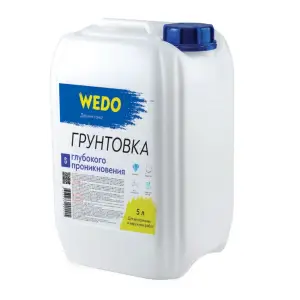 Грунт глубокого проникновения 5 кг WEDO G9