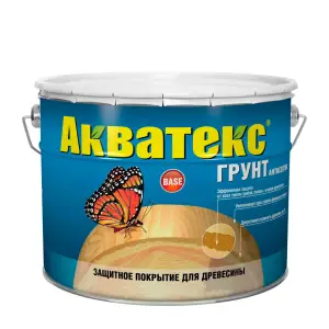 Грунт-антисептик Акватекс бесцветный 9л
