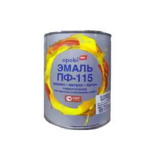 Эмаль ПФ-115 голубая 5кг Opoki PRO