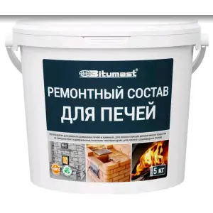 Состав ремонтный для печей BITUMAST 5кг (готовый состав)