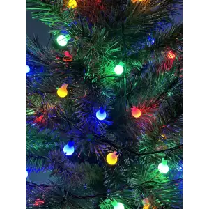 Гирлянда LED Нить Шарики d15мм, 5 м мультиколор, 220V, ENIN - 15BM ЭРА