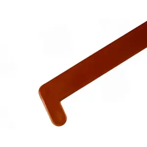 Заглушка торцевая золотой дуб 600мм (капинос под углом 135 градусов) двухсторонняя для подоконника