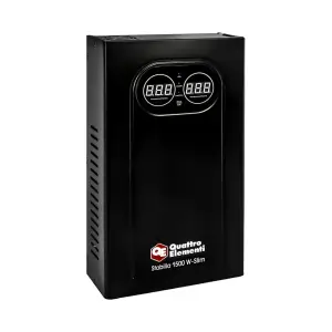 Стабилизатор напряжения QUATTRO ELEMENTI Stabilia 1500 W-Slim (1500 ВА, 140-270 В, настенный)