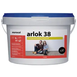 Клей для напольной ПВХ-плитки Arlok 38 1,3кг