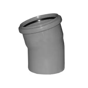 Отвод серая канализация d 50/15 (100)