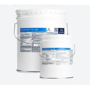 Комплект АЛЬФАПОЛ ПУ-2M в цвете RAL7016 23,8 кг
