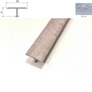 Порог АПТ 30 алюминиевый 2700*30*9 мм одноуровневый (ОС-010)
