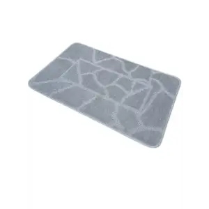 Коврик для ванной ZALEL 55*90/55*85 1 пр. GREY