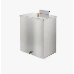 Бак нерж. навесной 49л (AISI 439) для печи Русичъ 16 «АКВА»