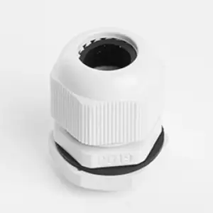 Сальник PG19 диаметр проводника 12-15 мм IP54, серый (DIY упаковка 2 шт) STEKKER
