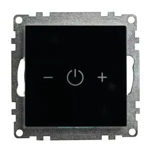 Выключатель диммирующий сенсорный СП STEKKER Катрин (механизм) 250В, 150W черный (GLS00-7206-05)