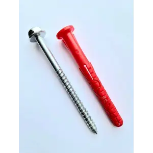 Дюбель фасадный 10x100 FSD RED (уп 250шт) Райс-Стокс