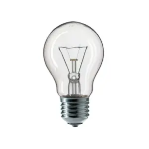 Лампа накаливания 75Вт E27 230В Шар прозрачный ЛОН