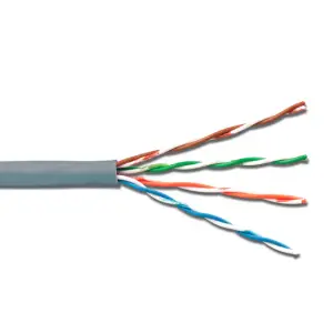 Электрокабель компьютерный UTP 4х2х0.52 кат.5е медь 24AWG Rexant 01-0043 (бухта 305м)
