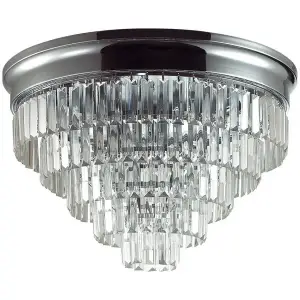 Люстра 8266/8C CLASSI LN26 120 хром/хрусталь металл/прозрачный Е14 8*40W 220V ZAHA