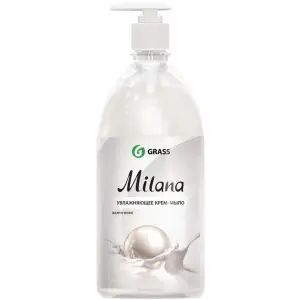 Крем-мыло GRASS Milana "Жемчужное" 1л