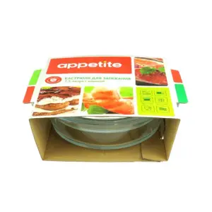 Контейнер для СВЧ Appetite CR4 с крышкой / 2.5л