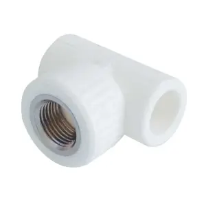 Тройник комбинированный PPR 32x3/4" с внутренней резьбой Россия