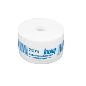 Лента стекловолокнистая KNAUF армирующая для плиты Файерборд 25 м