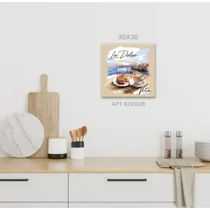 Картина интерьерная VS на холсте Dolce vita 30*30 арт.8233028