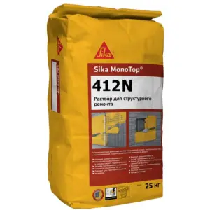 Смесь ремонтная Sika MonoTop-412 N конструкционная 25 кг