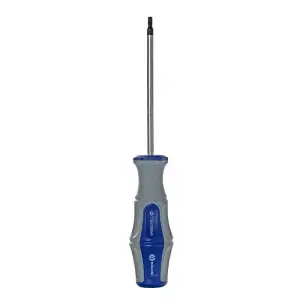 Отвертка Torx Tamper-15 х 100 мм, КОБАЛЬТ, Ultra Grip, CR-V, двухкомпонентная рукоятка подвес