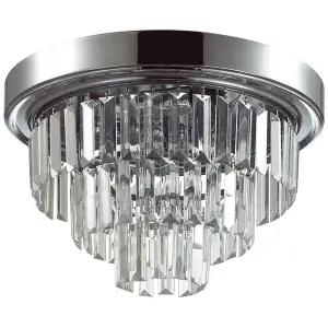 Люстра 8266/4C CLASSI LN26 120 хром/хрусталь металл/прозрачный Е14 4*40W 220V ZAHA