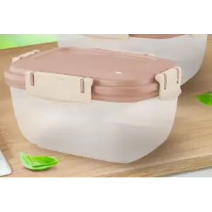 Контейнер для продуктов Sugar&Spice Барбарис герметичный 0,45л прямоугольный латте