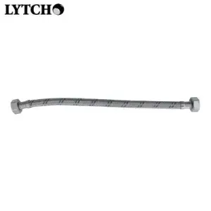 Подводка гибкая для воды 1/2" вн-вн 200 см, стальная оплетка (Lytcho)
