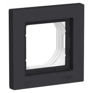 Рамка 1-м AtlasDesign Aqua IP44 карбон Systeme Electric ATN441001