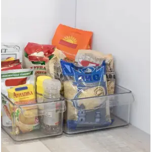 Емкость для холодильника Mannaz 32,9х20,3х10,2 см (прозрачный)