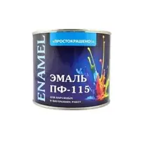 Эмаль ПФ-115 белая 2,7кг Простокрашено БАУ