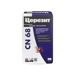 Наливной пол CERESIT CN 68 тонкослойный 25 кг