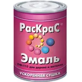 Эмаль ПФ-115 зеленая 6кг РАСКРАС универсальная