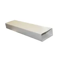 Воздуховод прямоугольный ПВХ 60х120, L=1,5м, ЭРА