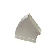 Колено разноугловое горизонтальное пластик, 60х120, ЭРА