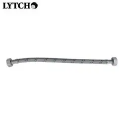 Подводка гибкая для воды 1/2" вн-вн 180 см, стальная оплетка (Lytcho)