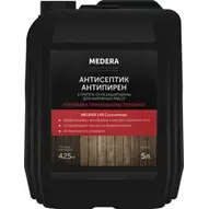 Огнебиозащита MEDERA 140 конц. 1:15, 5л (2 гр. огнезащиты) для наруж. работ янтарного цвета
