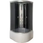 Кабина душевая NIAGARA 900х900х2150 высокий поддон, стекло тонированное, с гидромассажем арт.NG-2508-14G