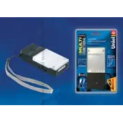 Фонарь автомобильный Uniel Стандарт «Faithful Multifunctional Assistant», пластик, 5+4 LED, 4хААА, черный, S-CL013-C Black
