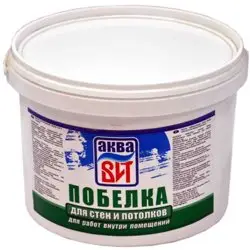 Побелка супербелая АКВА ВИТ 2,5 кг