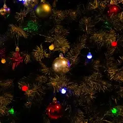 Гирлянда «Разноцветные шарики» с контроллером 60LED, разноцветная, 5,4 м, ULD-S0540-060/DGA MULTI IP20 COLORBALLS