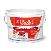 Краска ВДАК 2180 интерьерная супербелая Новые технологии W3 45 кг