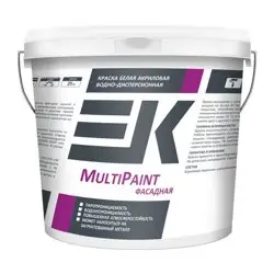 Краска ЕК MultiPaint фасадная 25 кг (RAL 1014)