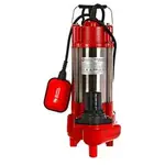 Насос фекальный QUATTRO ELEMENTI Sewage 500F Ci (500 Вт, 20000 л/ч, для грязной, 12 м, 16,0 кг)