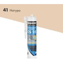Затирка-Герметик силиконовая CERESIT CS 25 эластичная 41 натура 280 мл
