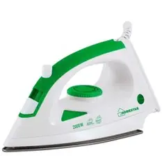 Утюг HOMESTAR HS-4001 бело-зеленый (2000Вт, пар, тефлоновая подошва)*